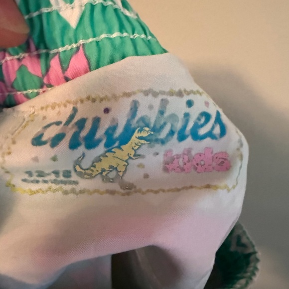 Chubbies Colorful Geometric Patterned Swim Trunks - Picture 4 of 4